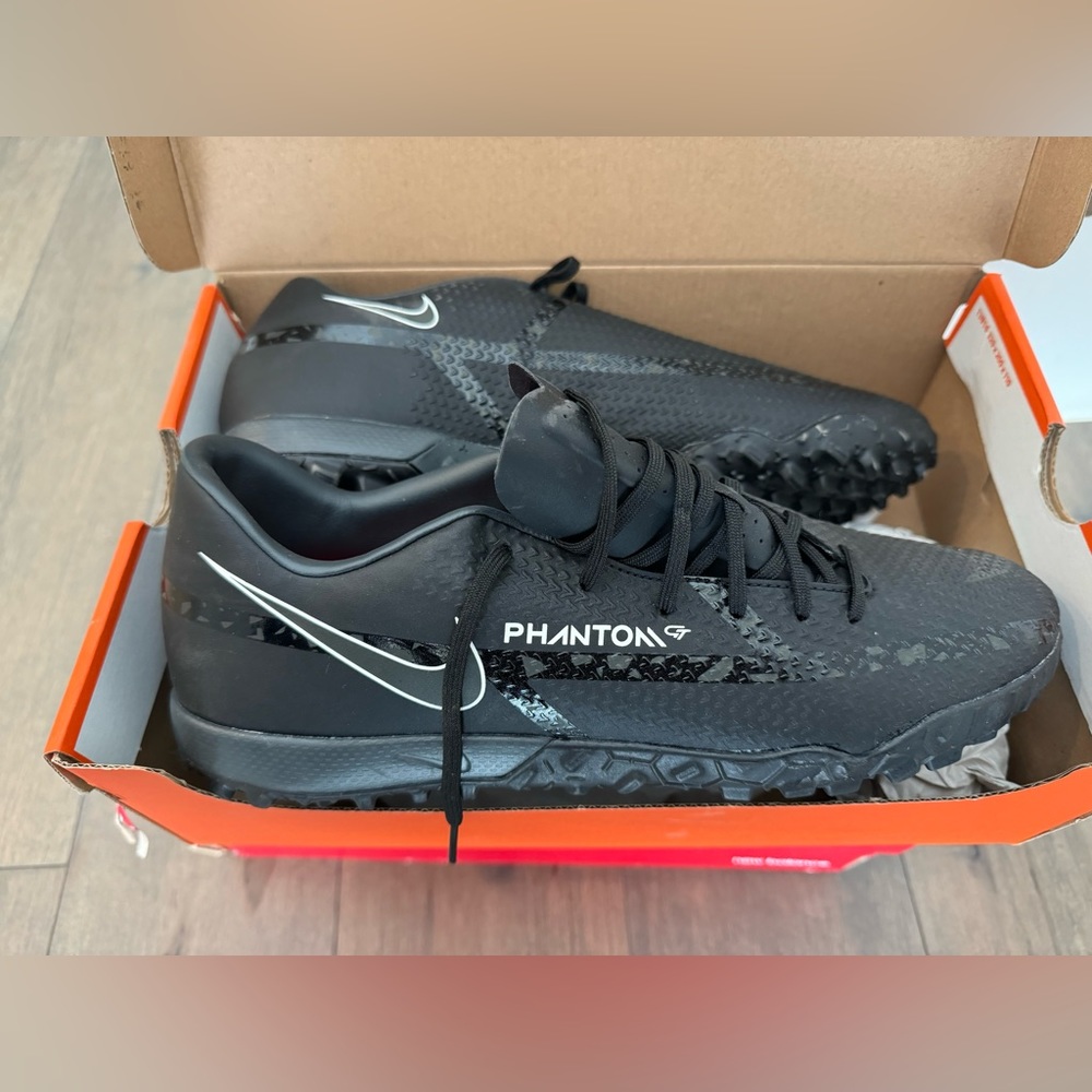 Nike Phantom GT2 Academy TF Turf Shadow Pack Soccer Shoes Mens 10.5 DC0803-001